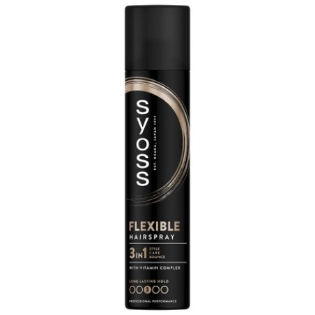 Syoss Hairspray Hold & Flex - Flexible Hold Hairspray