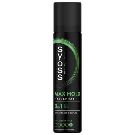 Syoss Mini Hairspray Max Hold