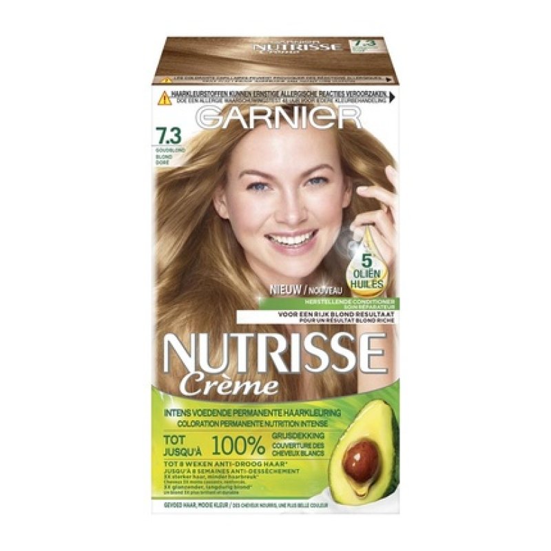 Garnier Nutrisse Creme 7.3/73 Honey Blonde Hair Color