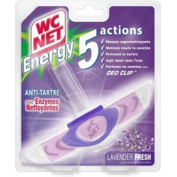 Wc Net Energy Toilet Block Lavender Fresh 2x38 Grams