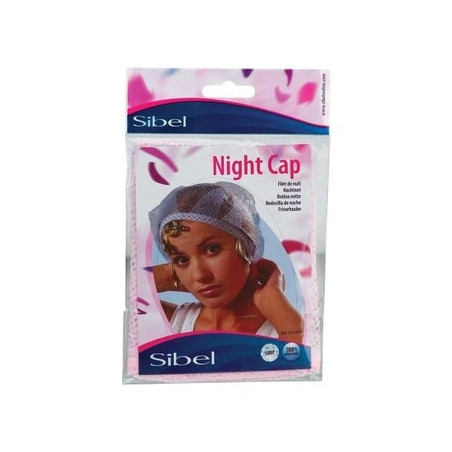 Sibel Bonnet With Light Blue Ribbon