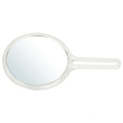 Sibel Hand Mirror 14.7 Cm Transparent