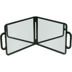 SIBEL Hairdressers Bi-Vision Large Double Folding Mirror
