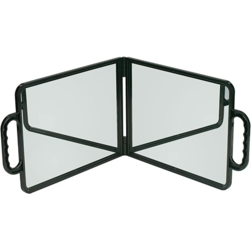 SIBEL Hairdressers Bi-Vision Large Double Folding Mirror