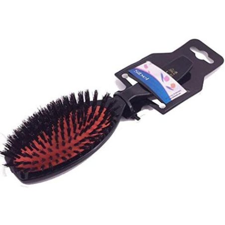 Sibel Classic 74 Hairbrush, Oval, 100% Wild Boar Bristles