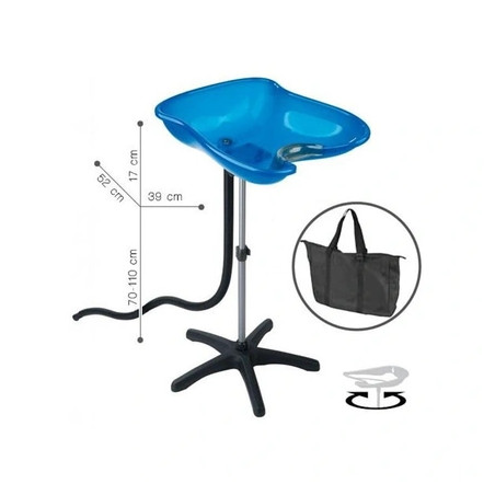 Sibel Compact Shampoo Basin Blue