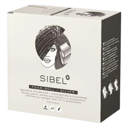 Sibel 100 M Hi Light Silver Paper Roll