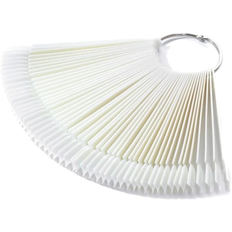 Sibel Nails Clear Nail Rings 32 Pieces Ready to be Painted