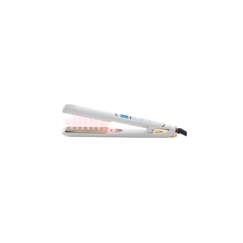 Sibel Ultron Mach Plus Hair Straightener White And Gold