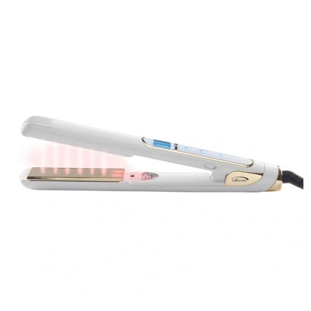 Sibel Ultron Mach Plus Hair Straightener White And Gold