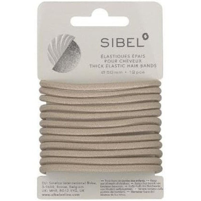Soft Elastics Blond 12 Pieces Sibel