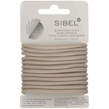 Soft Elastics Blond 12 Pieces Sibel