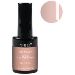 Sibel Gel Nail Polish Color 3 Macchiato 14 Milliliters