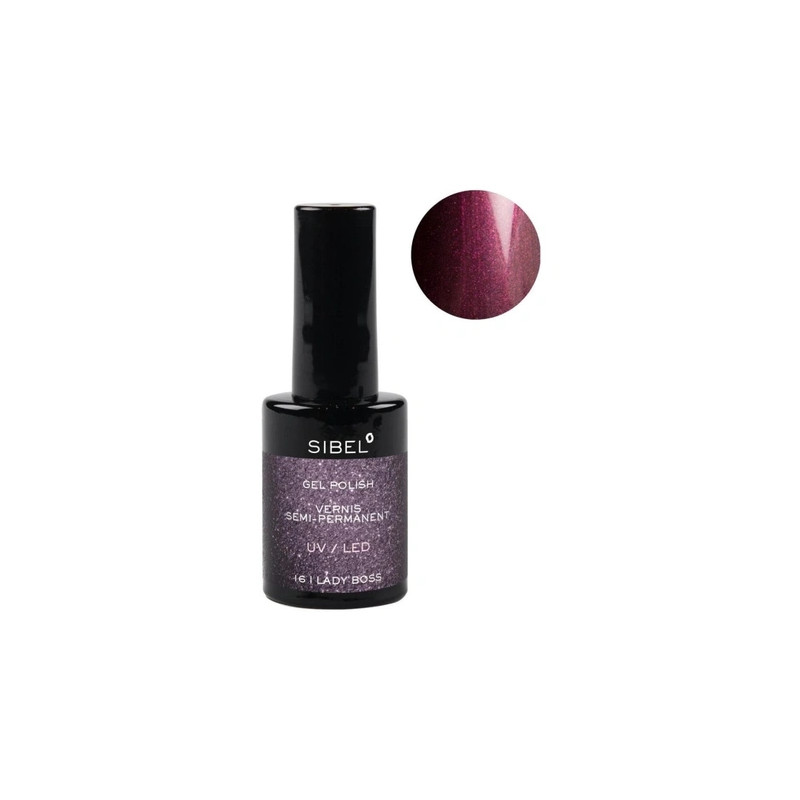 Sibel Gel Nail Polish Color 16 Lady Boss - 14 Milliliters
