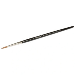 Sibel Small Round Acrylic Brush 24cm
