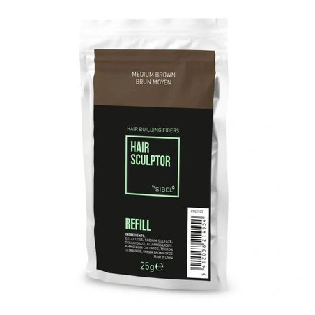 Sibel Recharge Fibre Hair Sculptor Medium Brown 25g