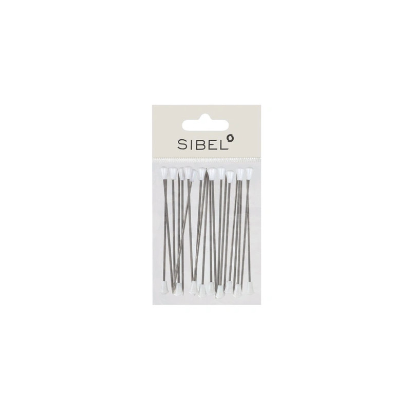 Sibel Set Of 20 Metal Pins 70mm