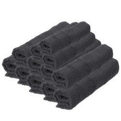 Sibel Sib Bob Tuo Mini Cotton Towel Black X12