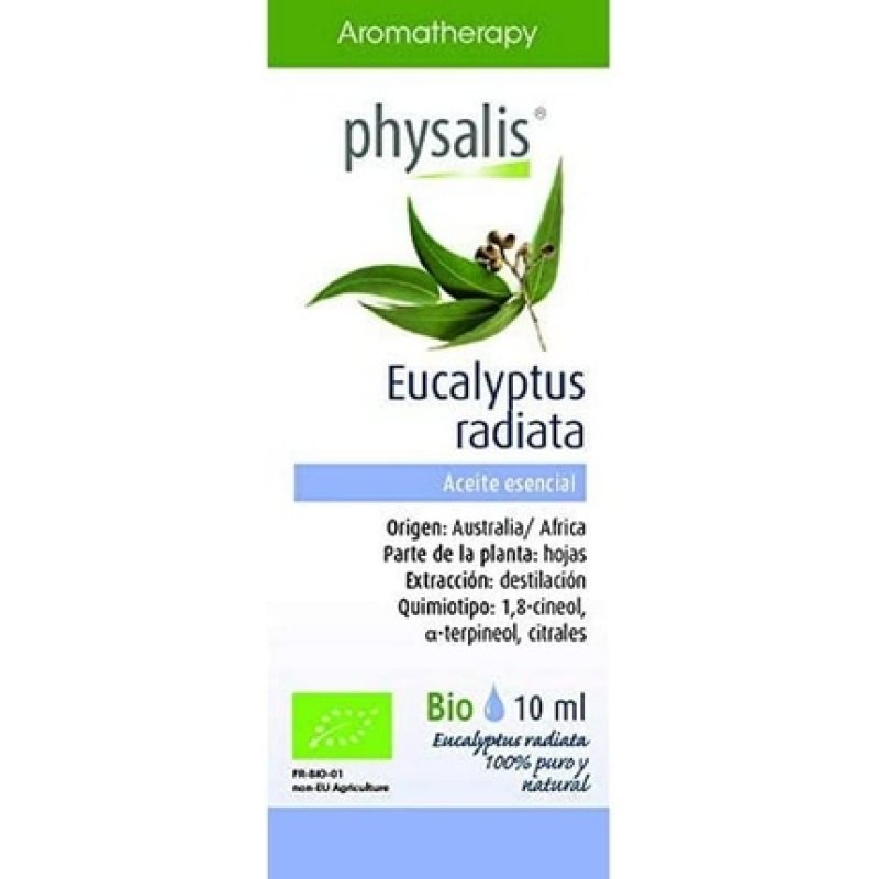 Physalis Organic Eucalyptus Radiata Essential Oil 10ml