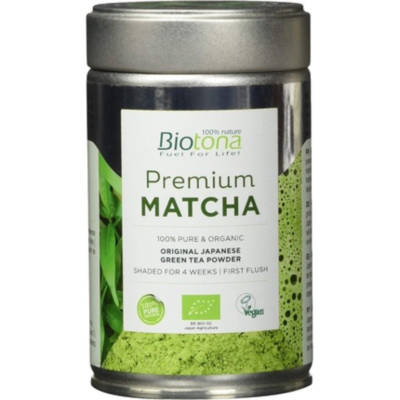 Biotona Matcha Extra Premium 80g Eco, Black, Standard