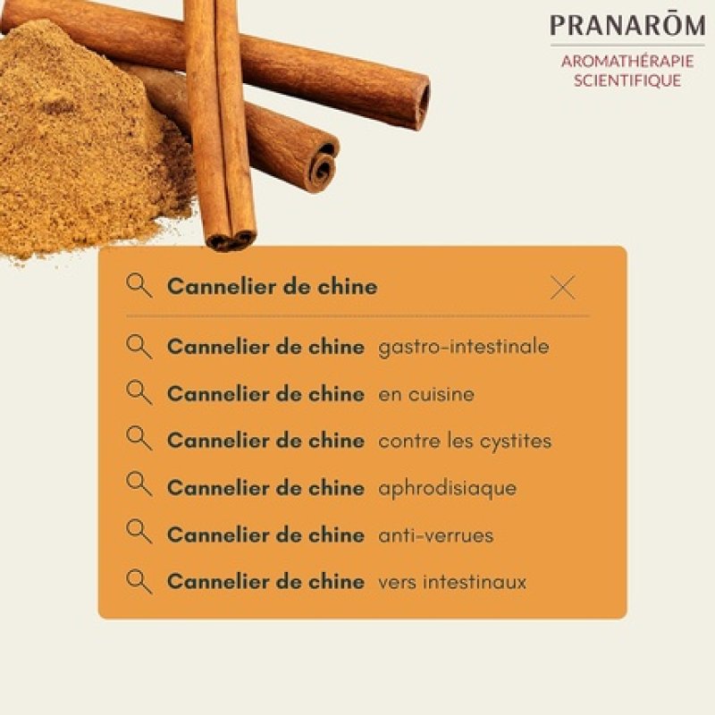 Pranarom Essential Oil Cinnamomum Cassia Leaf
