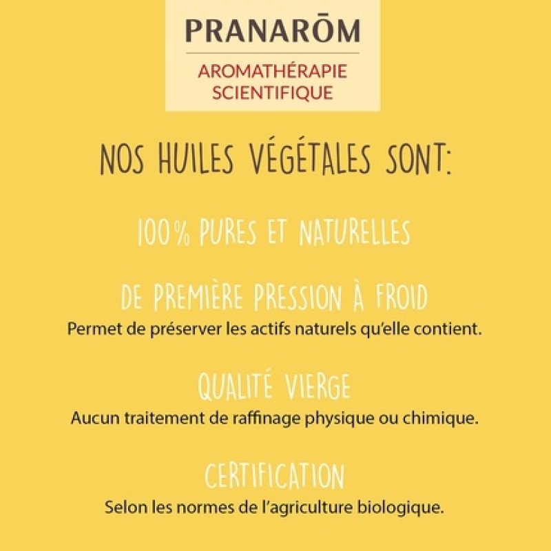 Pranarôm Organic Avocado Vegetable Oils 50ml Wheat Germ