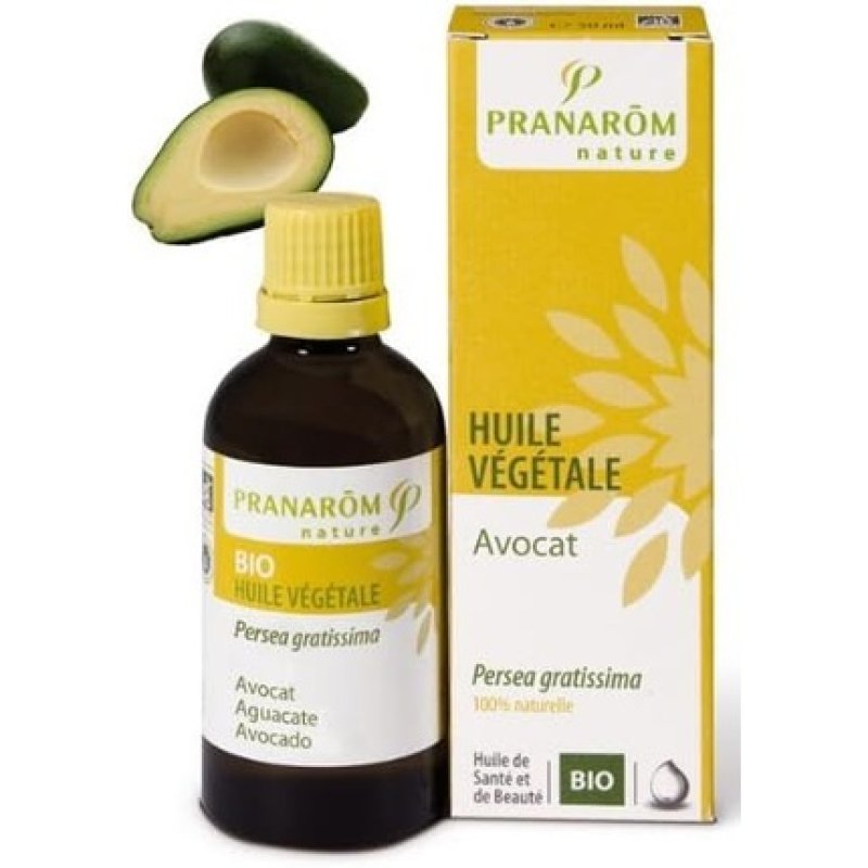 Pranarôm Organic Avocado Vegetable Oils 50ml