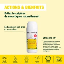 Pranarom Aromapic Anti-Mosquito Body Milk 75ml