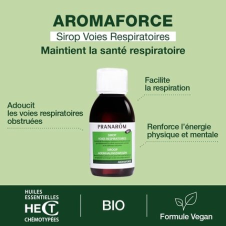 Pranarom Aromaforce Organic Respiratory Syrup 150ml