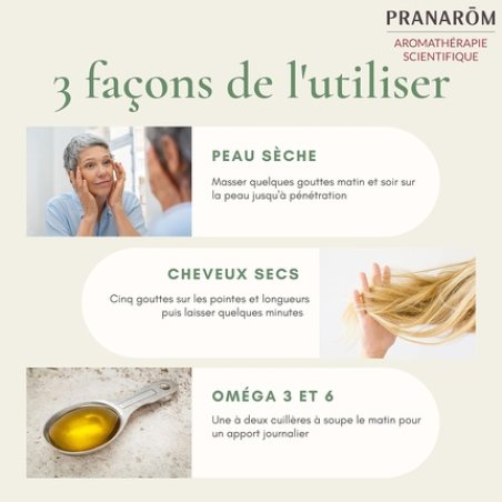 Pranarôm Organic Hemp Vegetable Oil 50ml