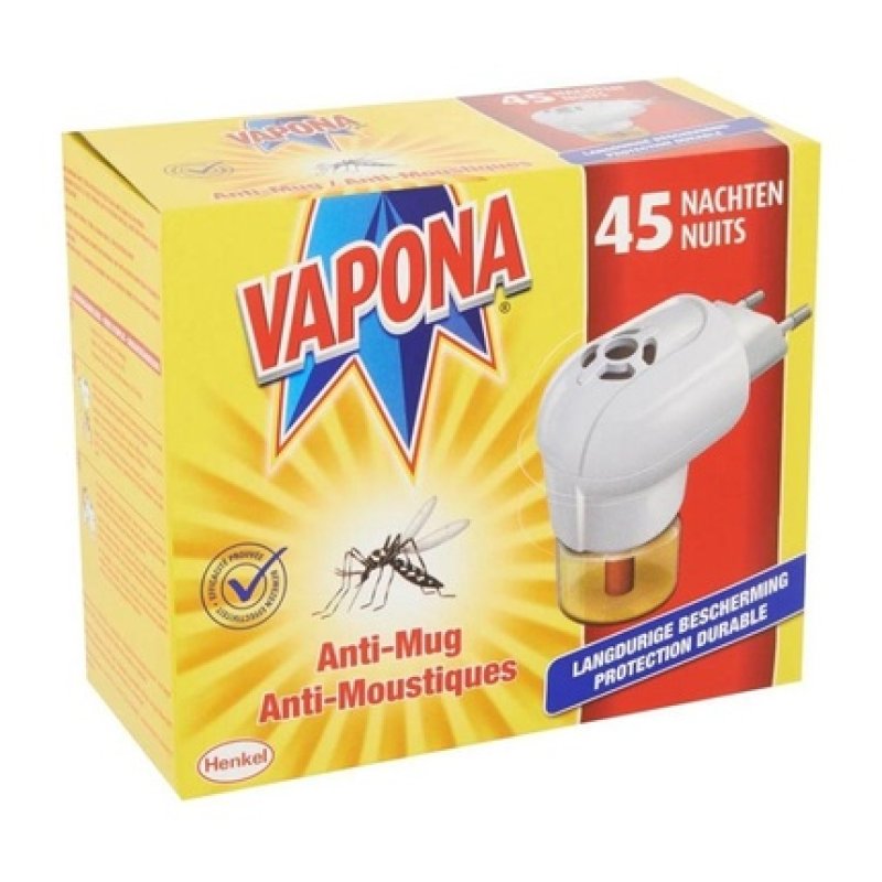 Vapona Anti Mosquito 45 Nights Plug - Effective Mosquito Repellent