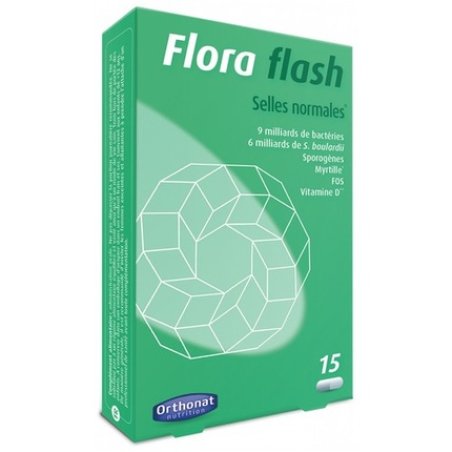 Orthonat Flora Flash Normal Bowel Movement 15 Capsules