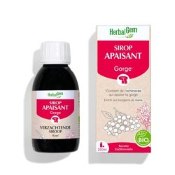 Herbalgem Organic Soothing Syrup Soothes Irritated Throats and Calms Airways