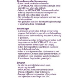 Bapscarcare T Thin Silicone Patch for Scar Relief