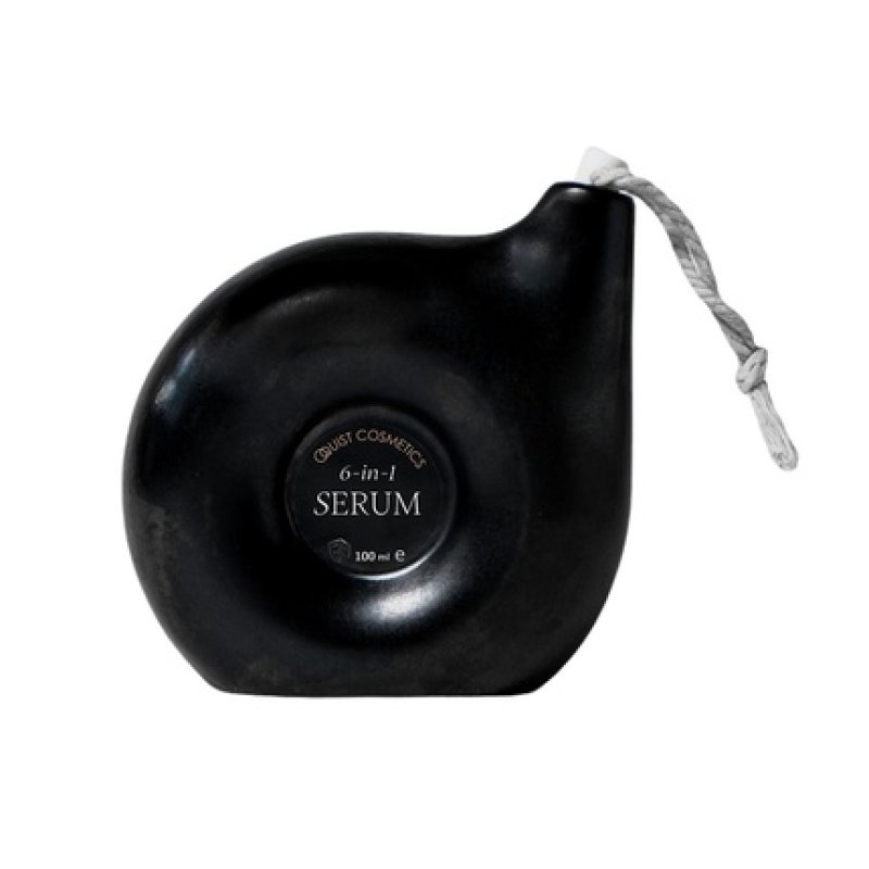 Oquist Cosmetics 6 In 1 Anti Aging Serum Waterless Multifunctional Face Serum Black 100ml