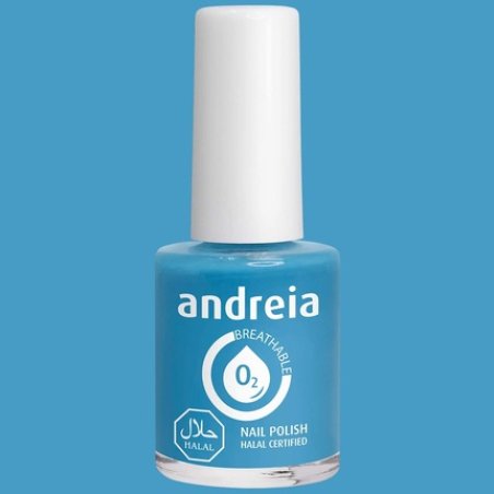 Andreia Halal Breathable Nail Polish Glossy Vegan and Cruelty-Free 10.5ml B9 Blue