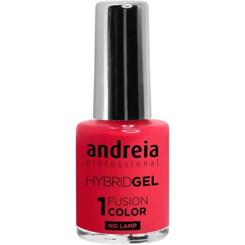 Andreia Professional Hybrid Gel Nail Polish Fusion Color H37 Neon Pink H37 Coral Tan