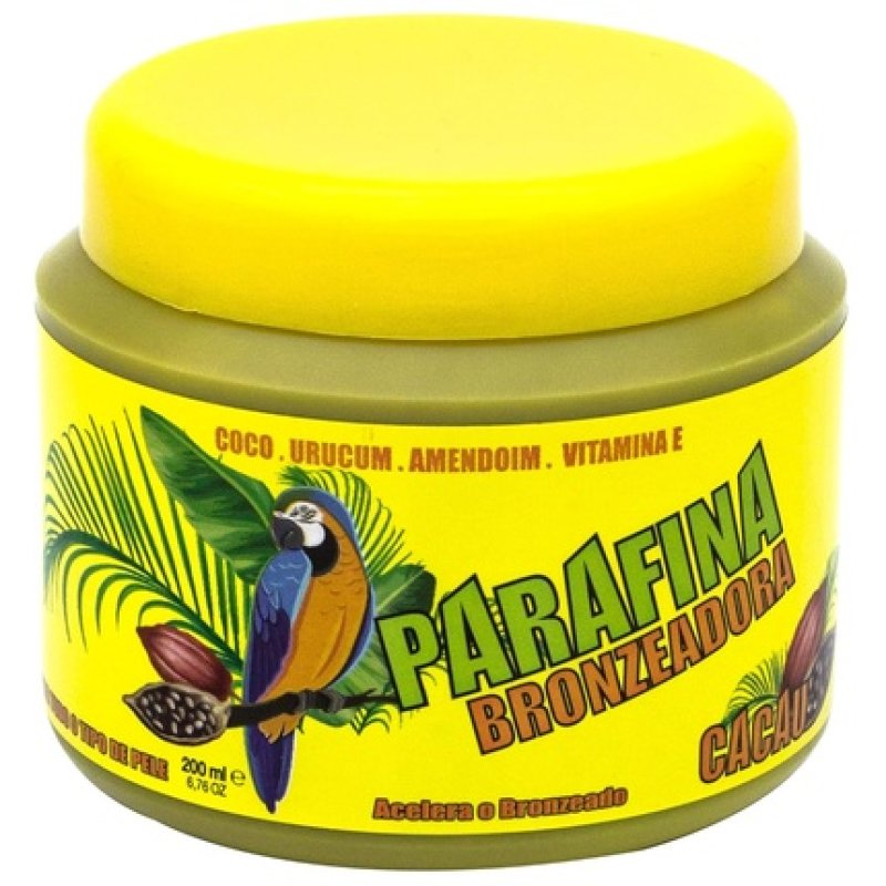 Real Natura Cocoa Brown Paraffin, Intensive and Natural Tan 200ml