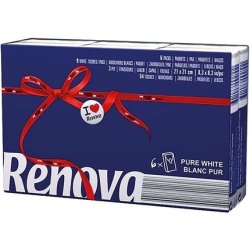 Renova Paper Tissues 60 Units - Pack of 6