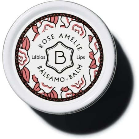 Benamôr Rose Amélie Lip Balm with Shea Butter, Argan Oil, and Aloe Vera 12ml Jar