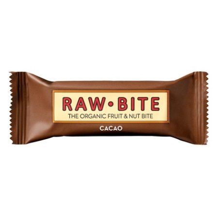 Raw Bite Organic Cacao Fruit Bar 50g
