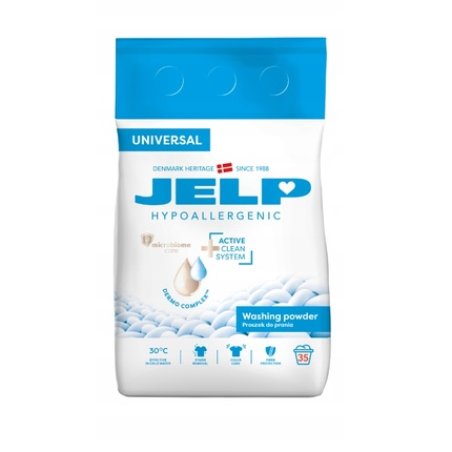 Jelp Hypoallergenic Universal Laundry Powder, 2.1 Kg