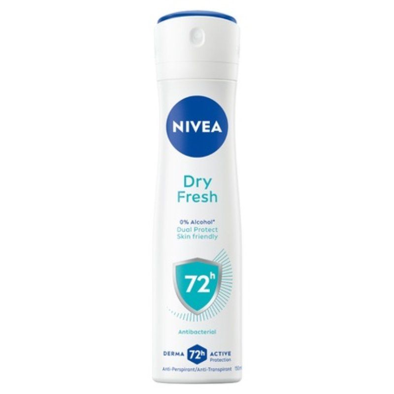Nivea Dry Fresh Antiperspirant Spray 72h 150ml