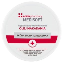 Medisoft Smoothing Face Cream with Macadamia Oil 100ml Anida