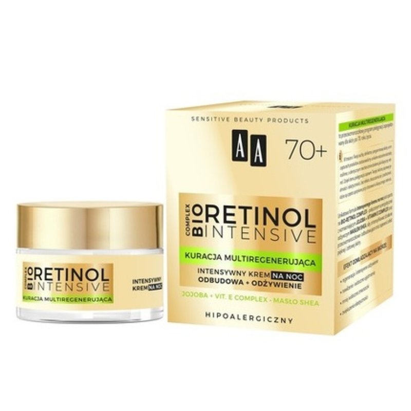 Retinol Intensive 70 Night Cream for Repair and Nourishment