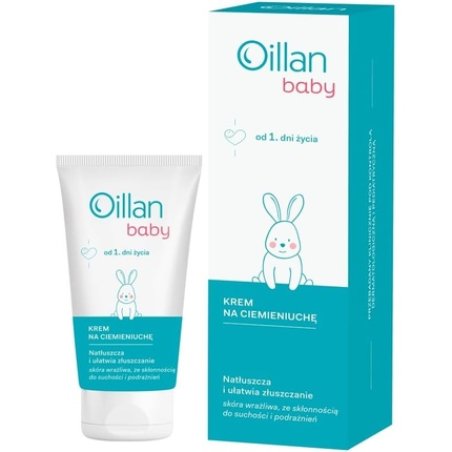 Oillan Baby Cream Against Cradle Cap with Zinc to Soothe Skin