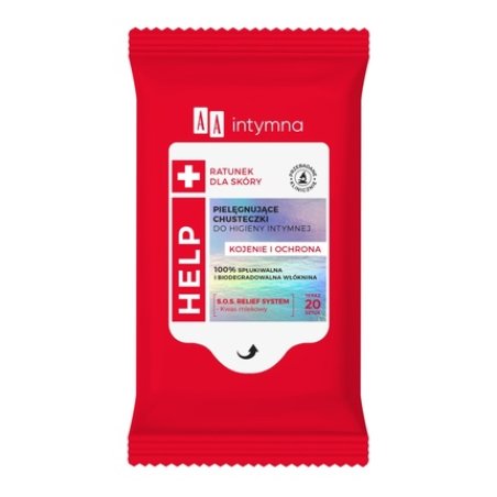 Aaintymna Help Intimate Hygiene Care Wipes - 20 Pieces