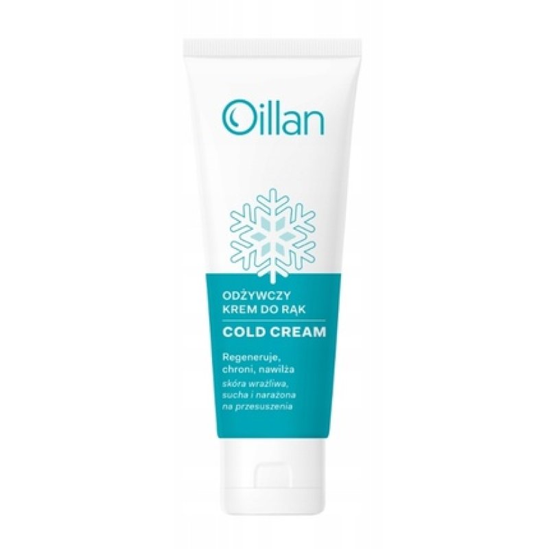 Oillan Nourishing Hand Cream For Sensitive Dry Skin Prone To Dryness 50 Ml