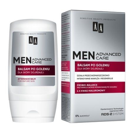 Aa Men Advanced Care Aftershave Balm For Mature Skin 100ml