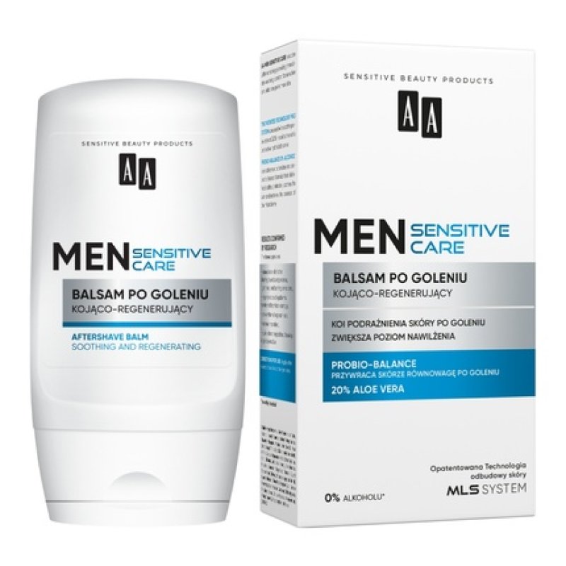 Aa Men Advanced Care Soothing And Regenerating Aftershave Balm 100ml